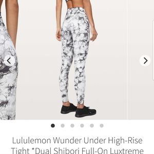 Lululemon Wunder Under HR 28" tight